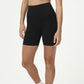 Calções de ciclismo jacquard sem costuras para mulher, preto, tamanho pequeno, COTTON ON