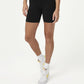Calções de ciclismo jacquard sem costuras para mulher, preto, tamanho pequeno, COTTON ON