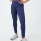 Calça justa feminina ultramacia cruzada COTTON ON, tamanho médio, azul