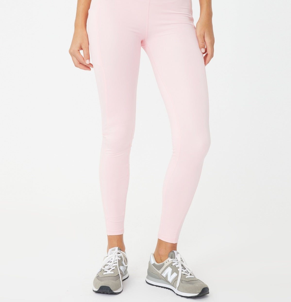 Calça justa feminina COTTON ON com bolso ultramacio e comprimento total, rosa, tamanho pequeno