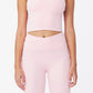 Top feminino ultramacio com alças, cor-de-rosa, tamanho médio, COTTON ON