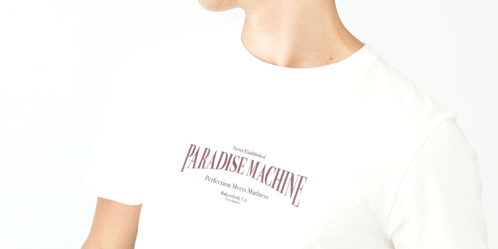 Camiseta masculina COTTON ON Tbar Moto branca tamanho XL