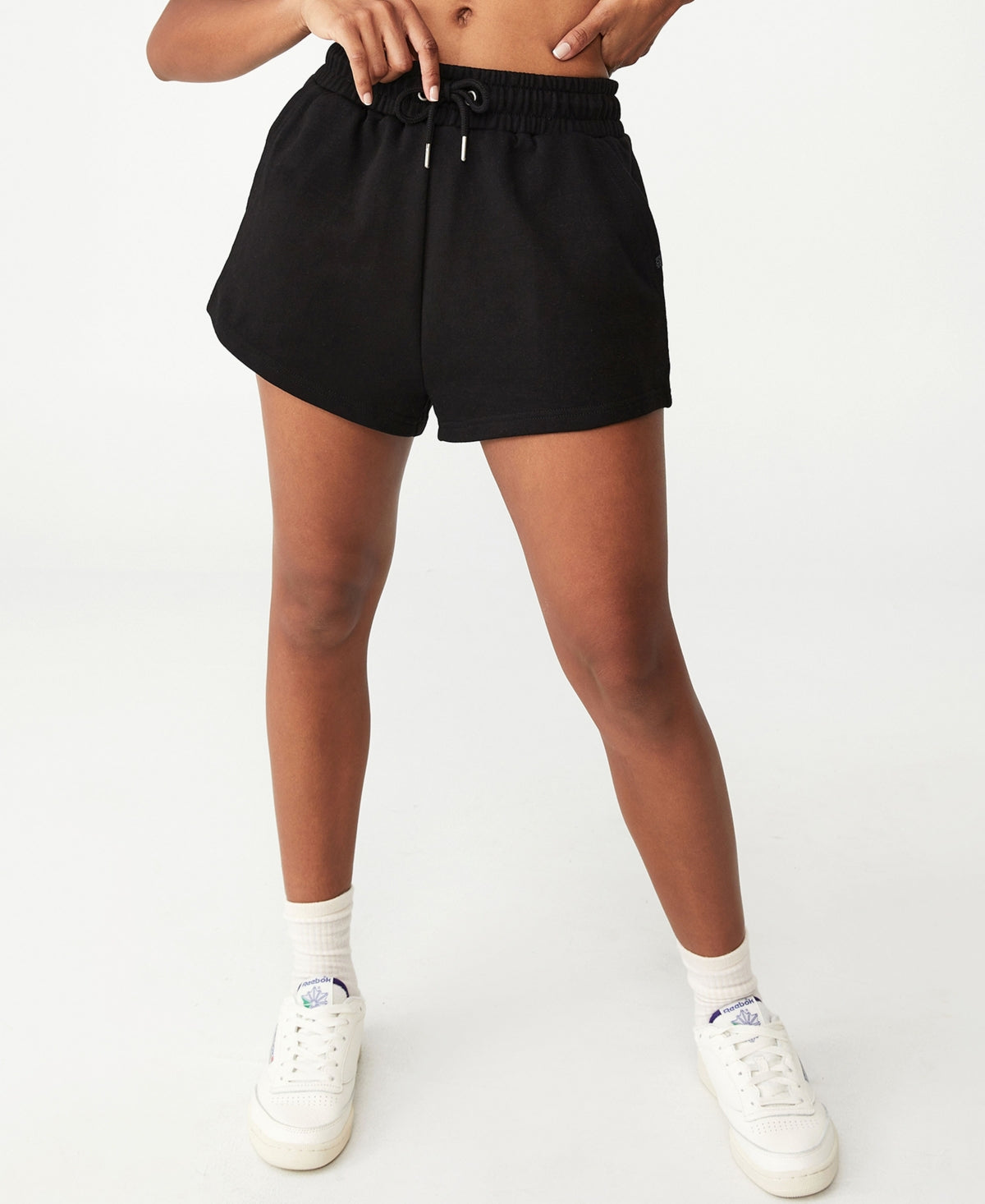 Shorts Lifestyle Feminino COTTON ON Preto Tamanho Grande