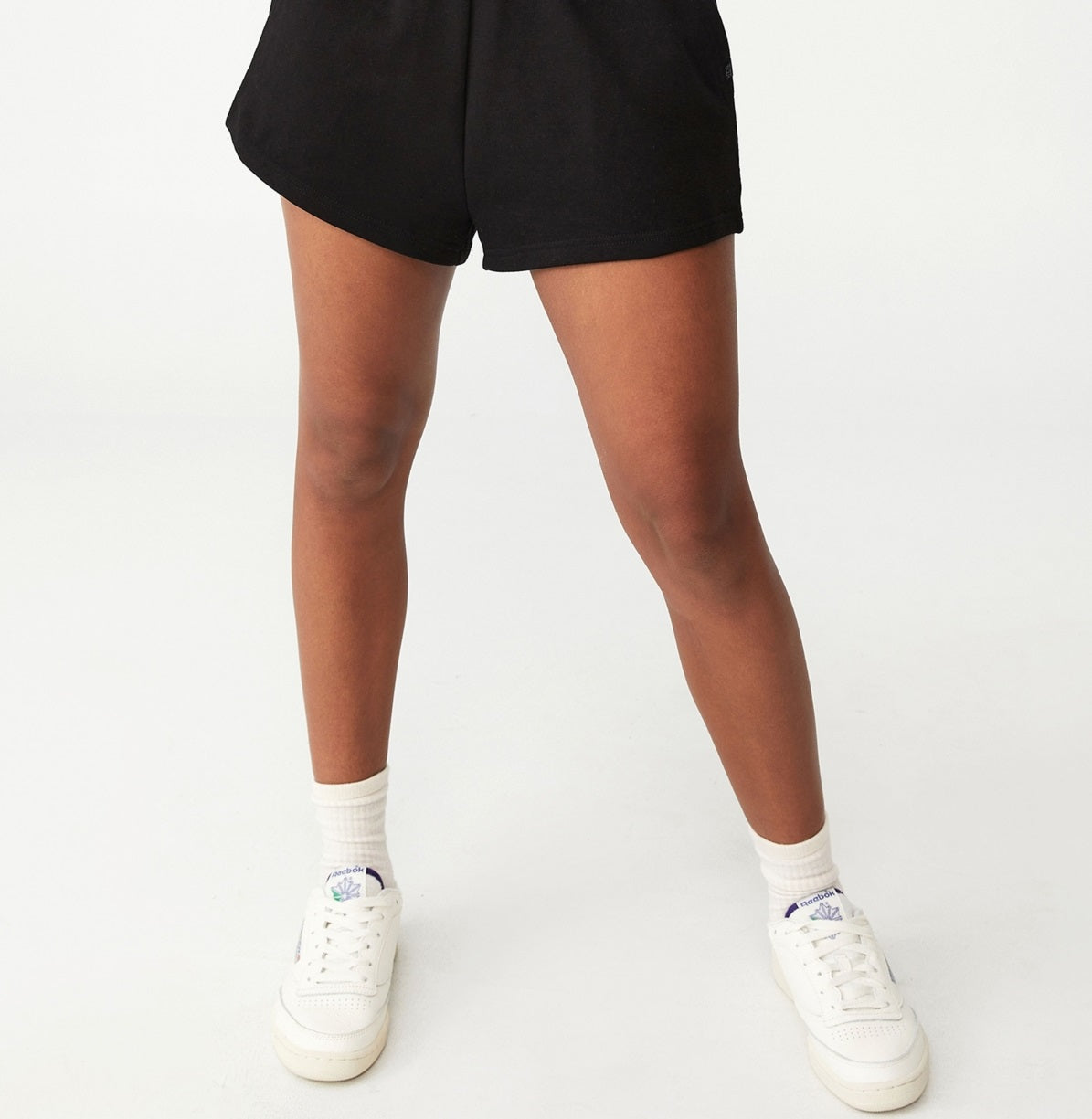 Shorts Lifestyle Feminino COTTON ON Preto Tamanho Grande