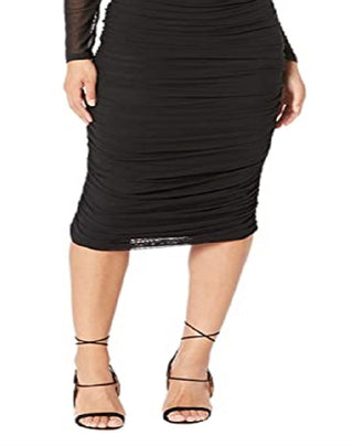 Vestido Aliyah Feminino Bardot Preto Tamanho Grande