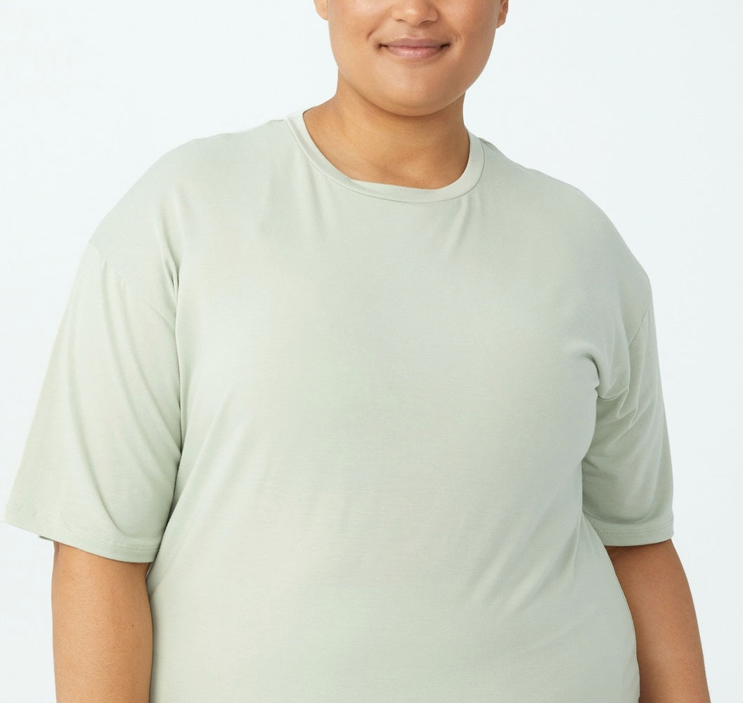 Camiseta Boyfriend Ativa Feminina COTTON ON Verde