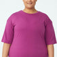 Camiseta feminina COTTON ON Active Boyfriend roxa tamanho 14W
