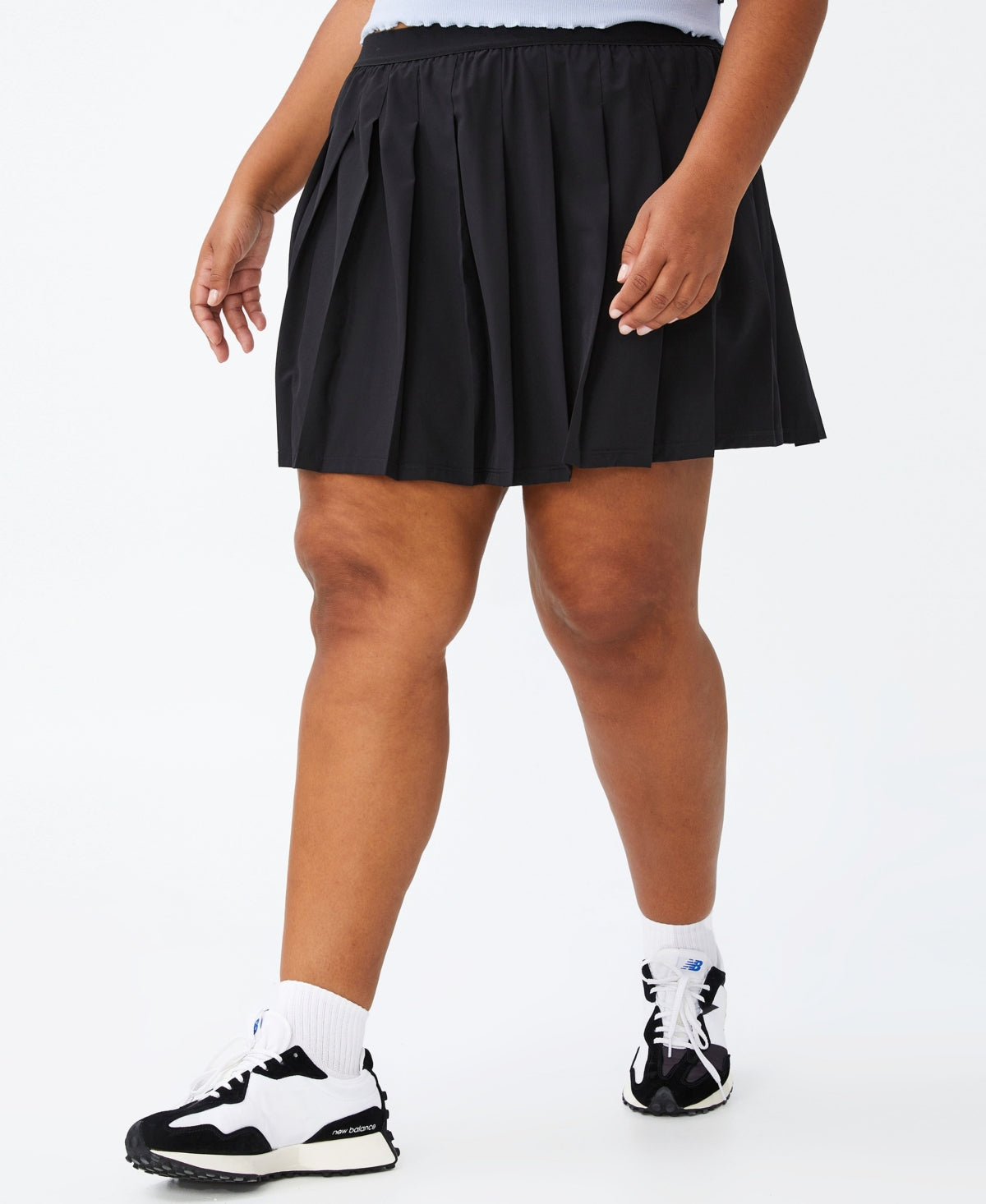Saia de tênis feminina Active Match Point COTTON ON preta tamanho 14W