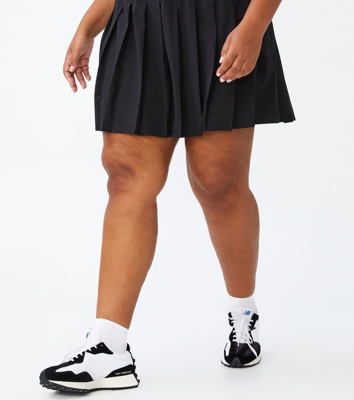 Saia de tênis feminina Active Match Point COTTON ON preta tamanho 14W