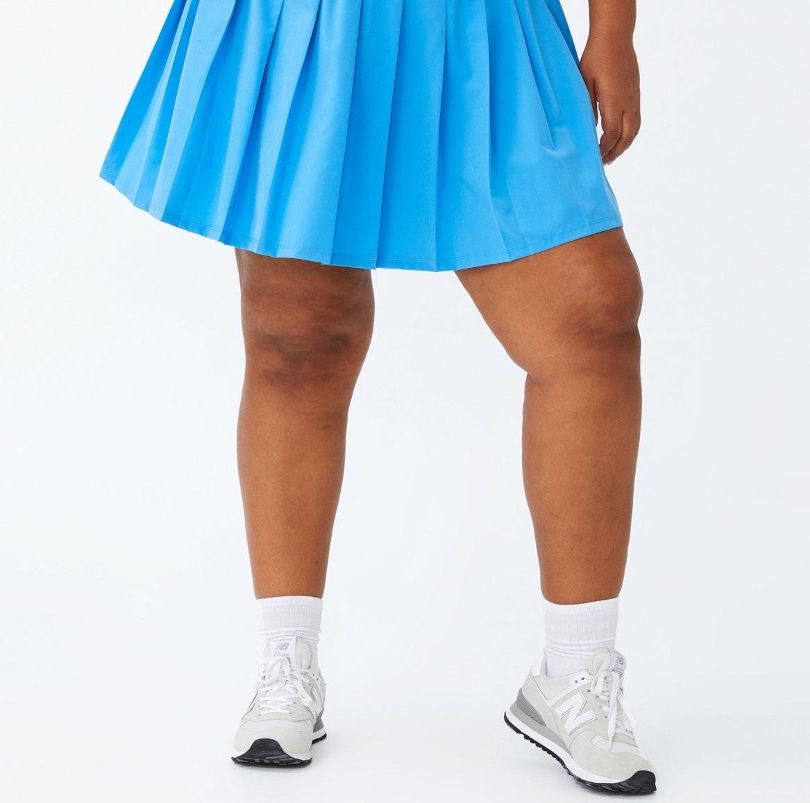 Saia de tênis feminina Active Match Point da COTTON ON, azul, tamanho 14W