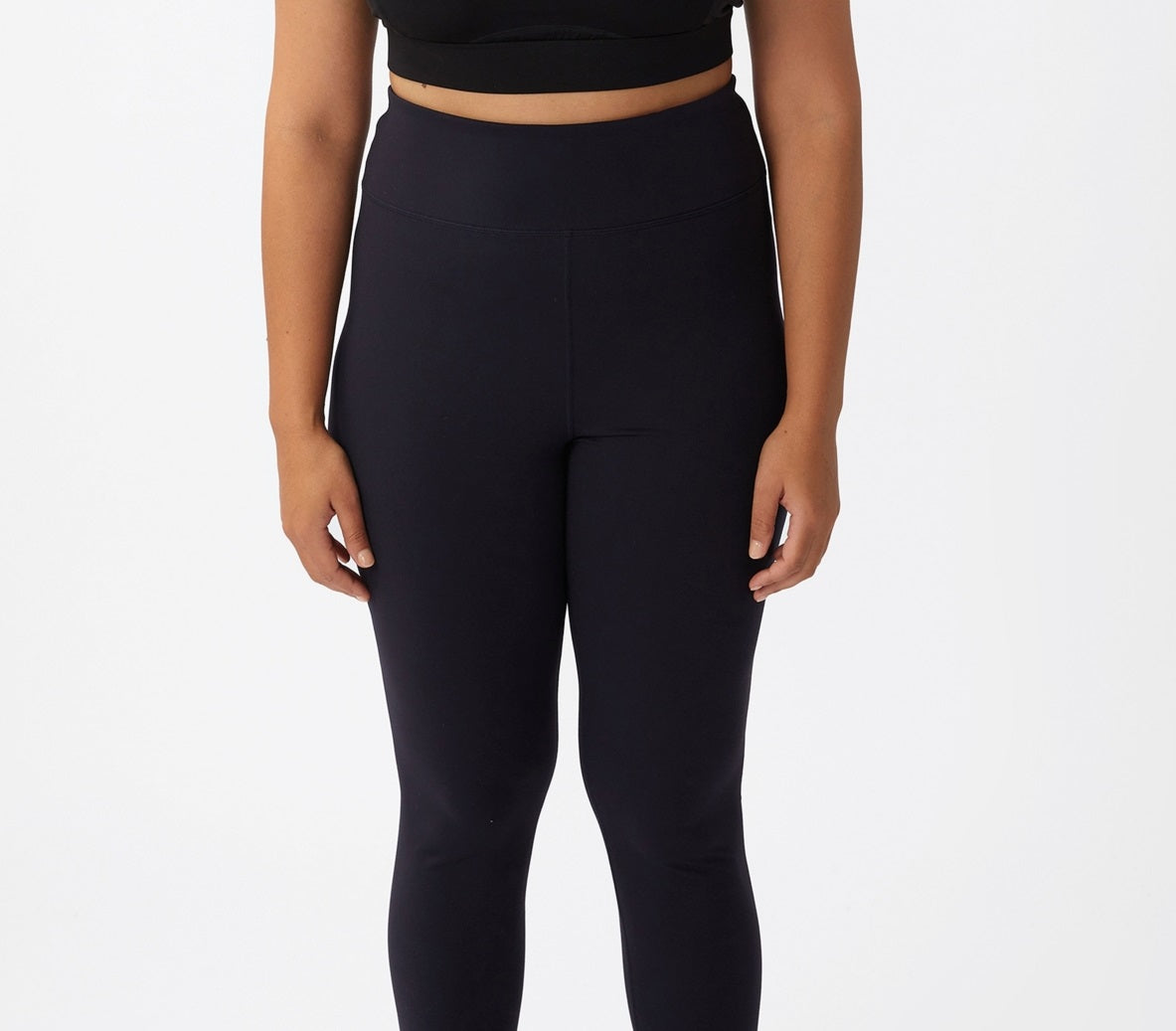 Calça justa feminina COTTON ON Active cintura alta comprimento total azul tamanho 16W