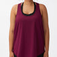 Camiseta regata feminina COTTON ON Active Training, roxa