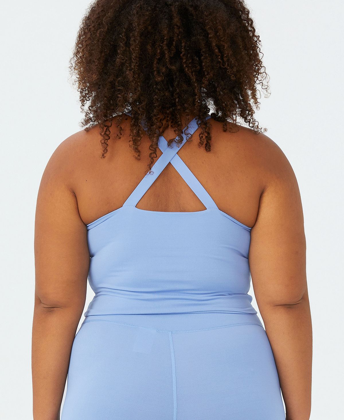 Top feminino Active Summer Vestlette azul tamanho 20W da COTTON ON