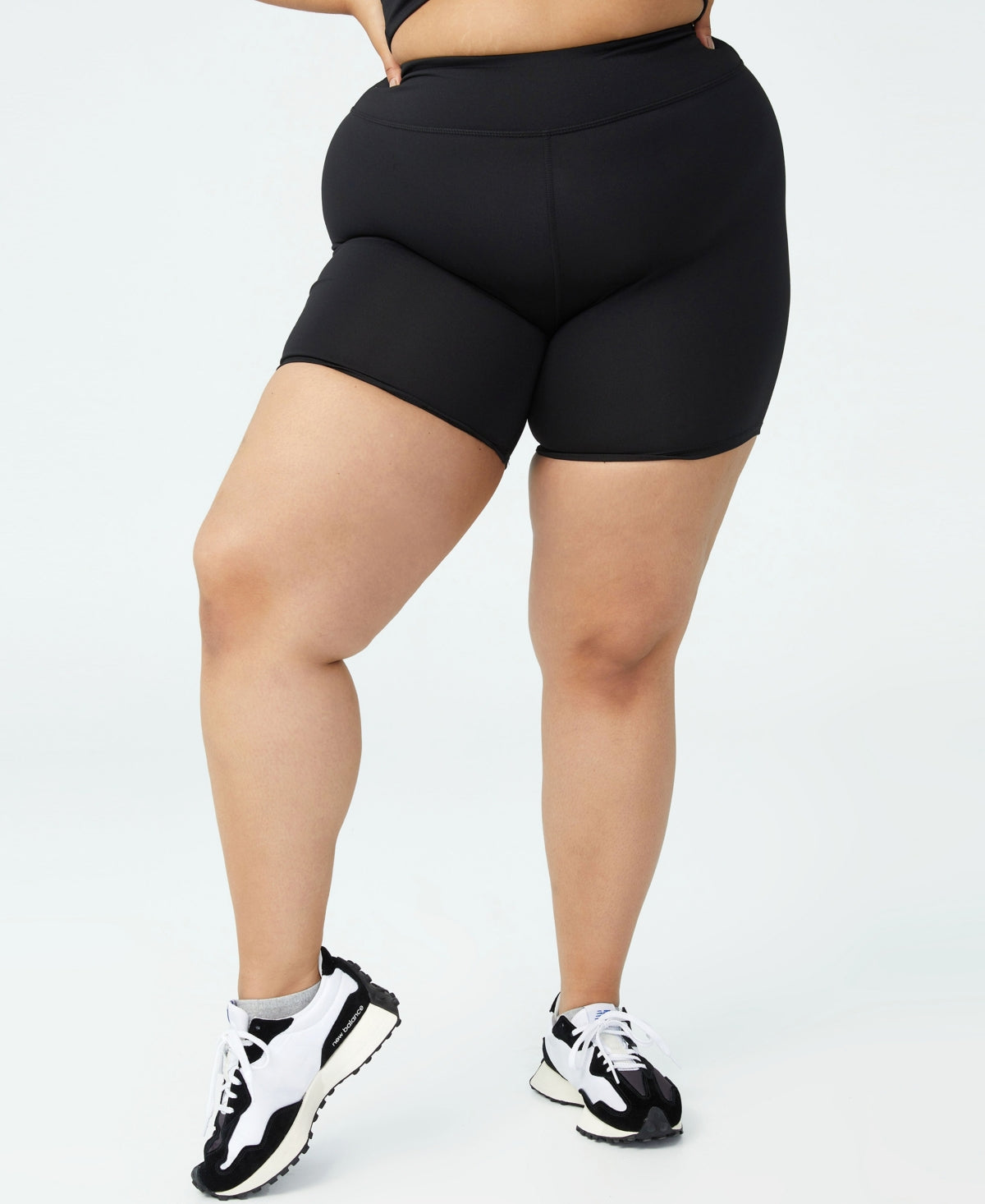 Shorts de ciclismo feminino ativo de verão COTTON ON, preto, tamanho 18W