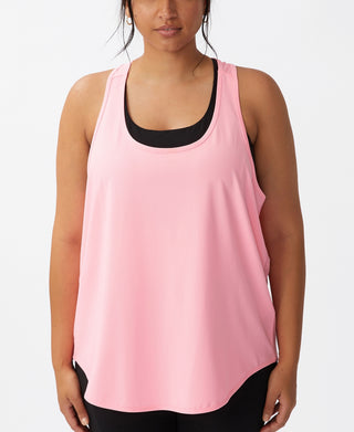 Camiseta regata feminina COTTON ON Active Training rosa