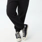 Calça de corrida feminina Active Classic preta, tamanho 4X, COTTON ON
