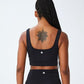 Top feminino com zíper frontal Ultimate da Cotton On, preto, tamanho pequeno