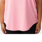 Camiseta regata feminina COTTON ON Active Training rosa