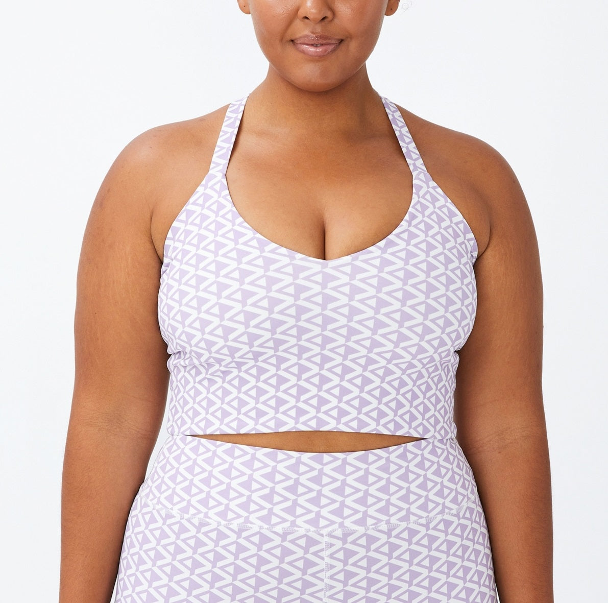 Top feminino Active Summer Vestlette COTTON ON, roxo, tamanho 18W