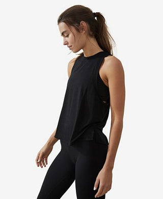 Cotton On Women's Training Tank Top Black Size Small