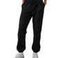 Calça de moletom plush feminina Cotton On, preta, tamanho grande