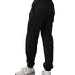 Calça de moletom plush feminina Cotton On, preta, tamanho médio