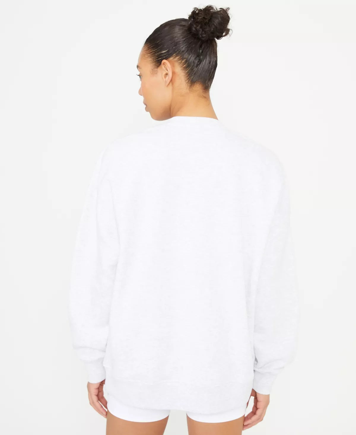 Moletom plush plus size feminino Cotton On cinza tamanho M