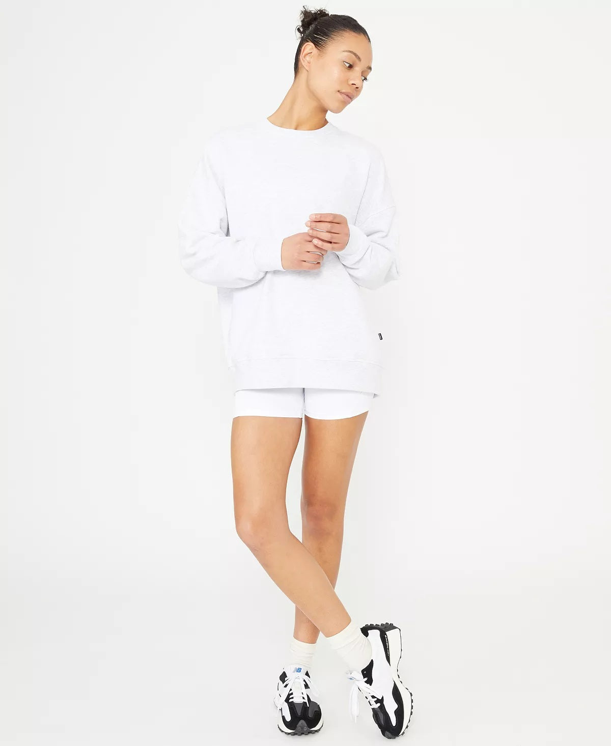 Moletom plush plus size feminino Cotton On cinza tamanho M