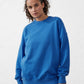 Moletom Plush Crew Feminino Cotton On Azul Tamanho Médio