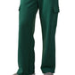 Calça de moletom feminina Cotton On Plush Wide Leg, verde, tamanho grande