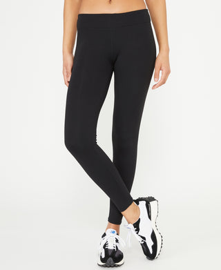 Cotton On Women's Active Low Rise Full Length Tight Pants Black Size Small