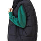 Jaqueta feminina Cotton On Recycled Mother Puffer, preta, tamanho médio