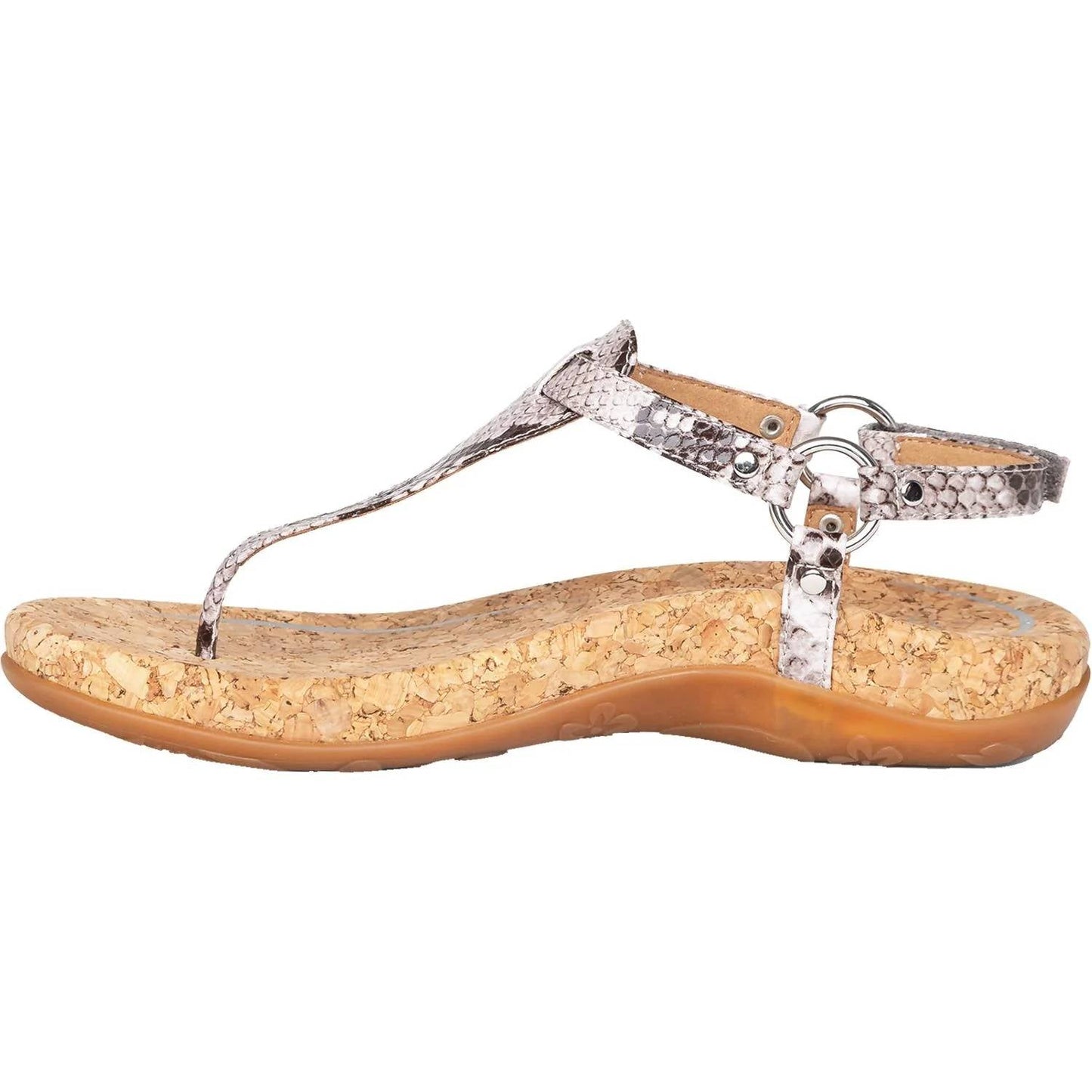 Aetrex - Emilia Snake Synthetic Sandal
