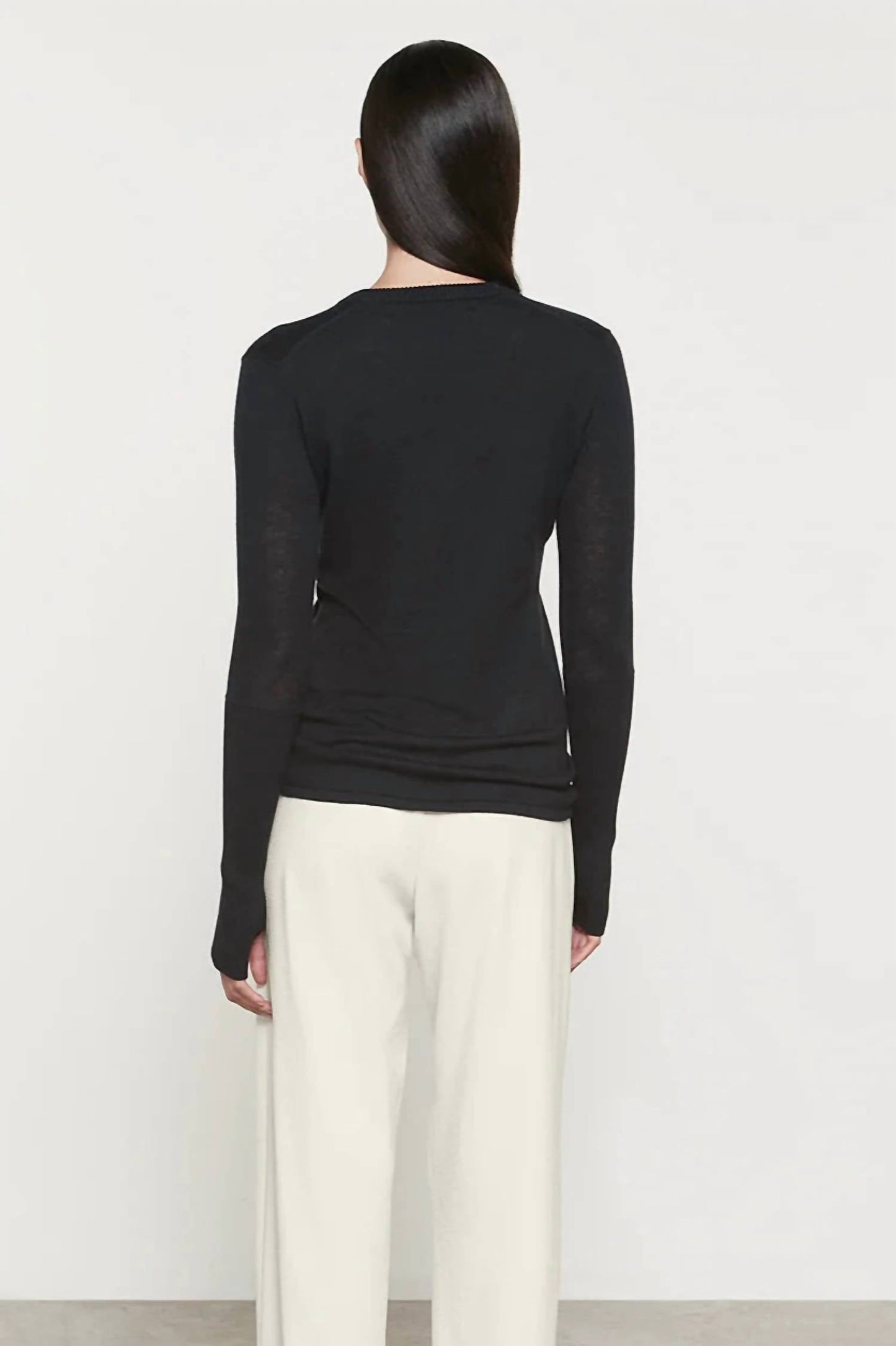 Enza Costa - Fine Cashmere V-neck Top