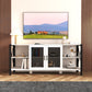 Industrial TV Stand for Living Room and Bedroom