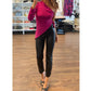 Amanda Uprichard - Maryclare One Shoulder Long Sleeve Top