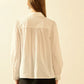 2.7 August Apparel - Darling Diva Embellished Button Up Top