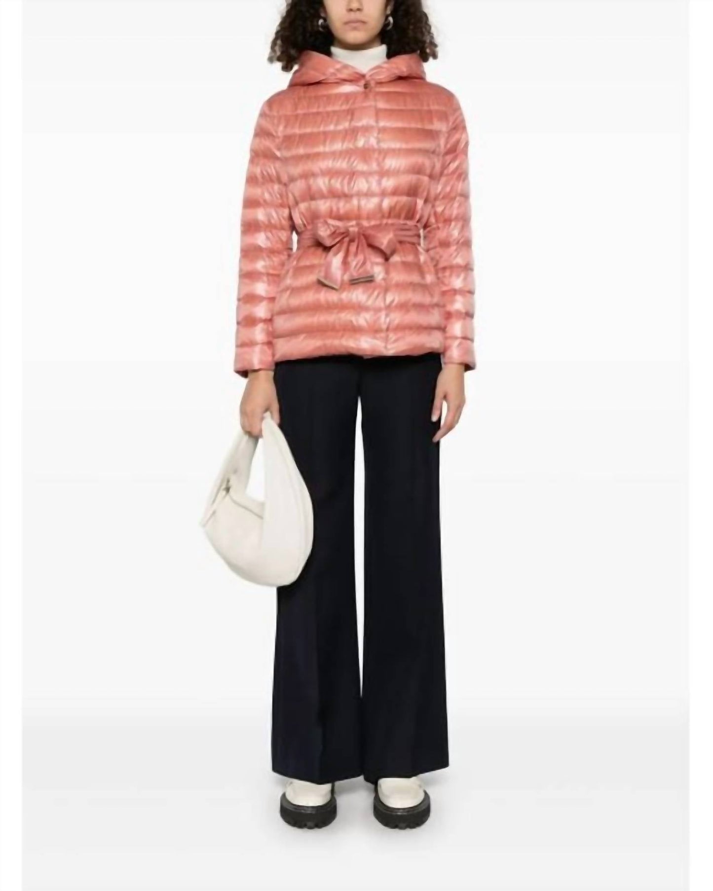 Herno - Quilted Belt Jacket