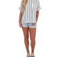 Ee:Some - Straightforward Stripe Top