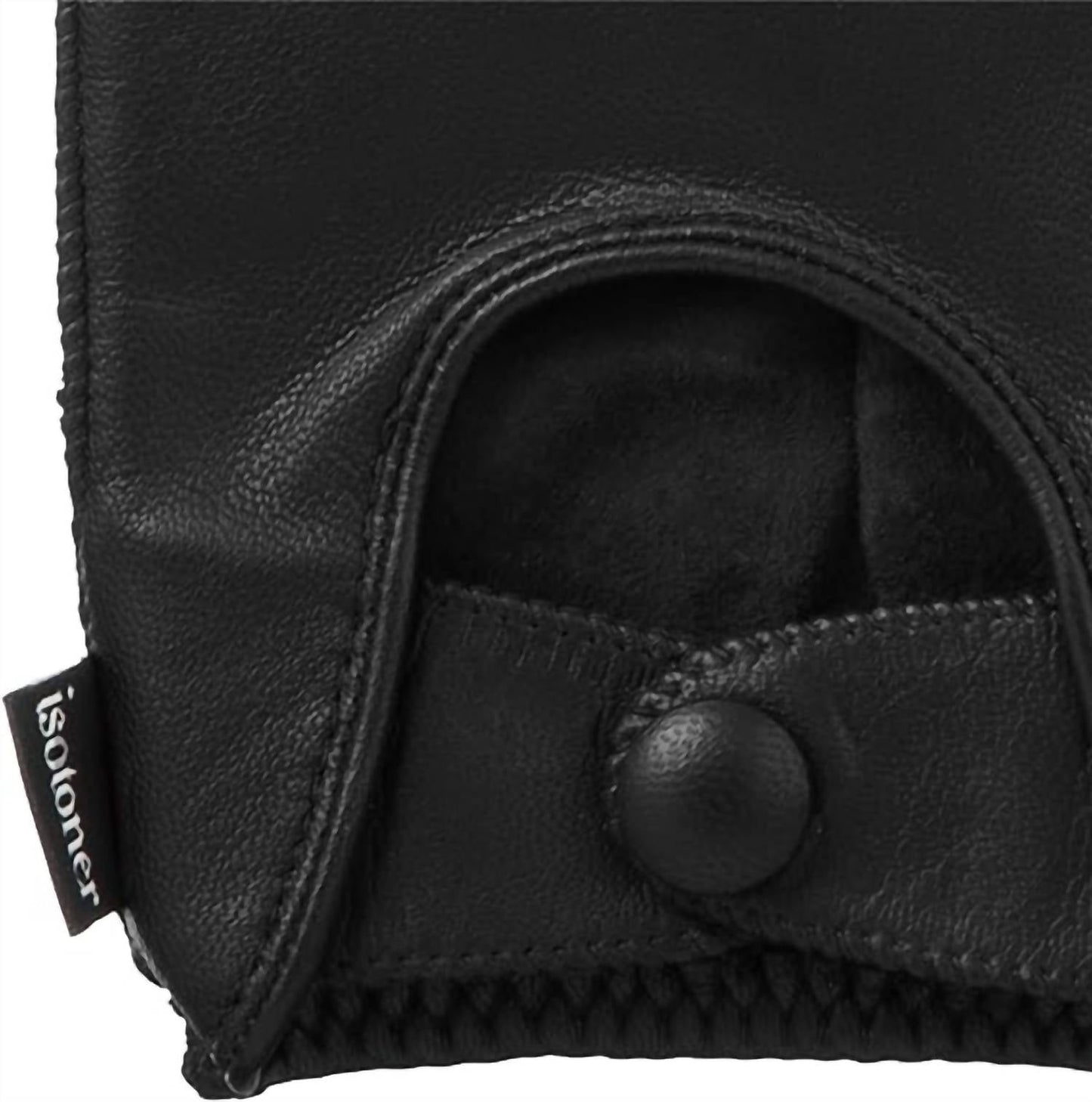 Isotoner - Signature Men's Smooth Leather Driving Gloves