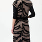 Joseph Ribkoff - Animal Print Long Sweater Vest