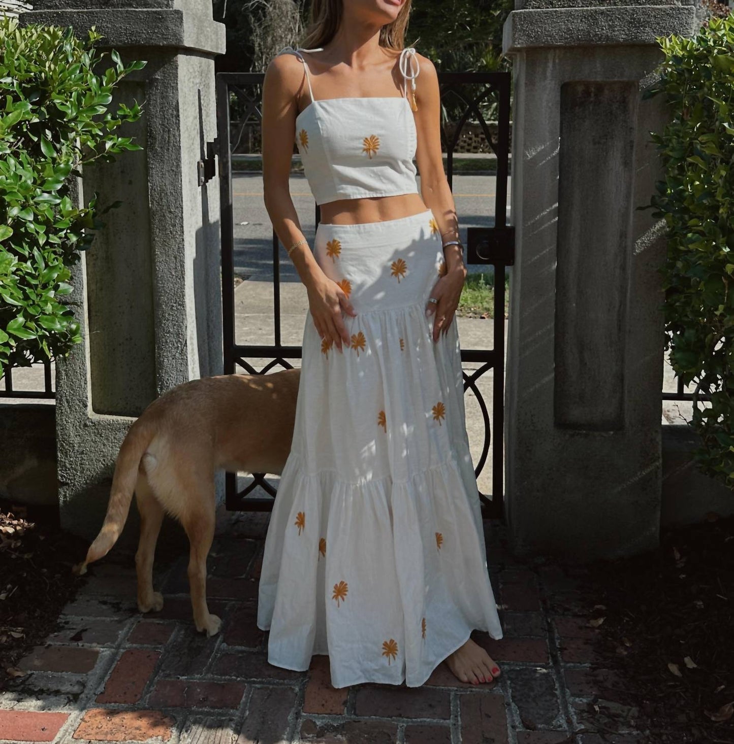 Endless Blu. - Esmeralda Maxi Skirt Set