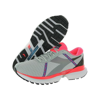 Tênis de corrida Diadora Mythos Blushield Elite Hip masculino, prata/lava