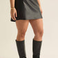 Z Supply - CIERA FAUX LEATHER MINI SKIRT