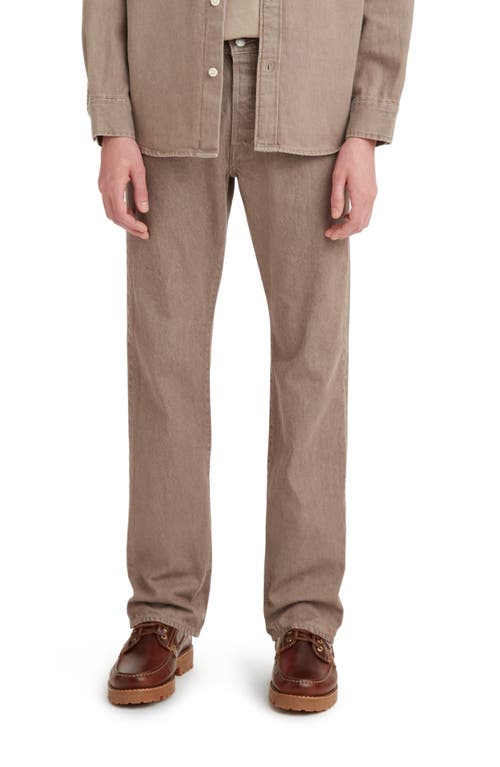 Levi's 501® Regular Straight Leg Jeans in Brown Stone, Size 30 X 32