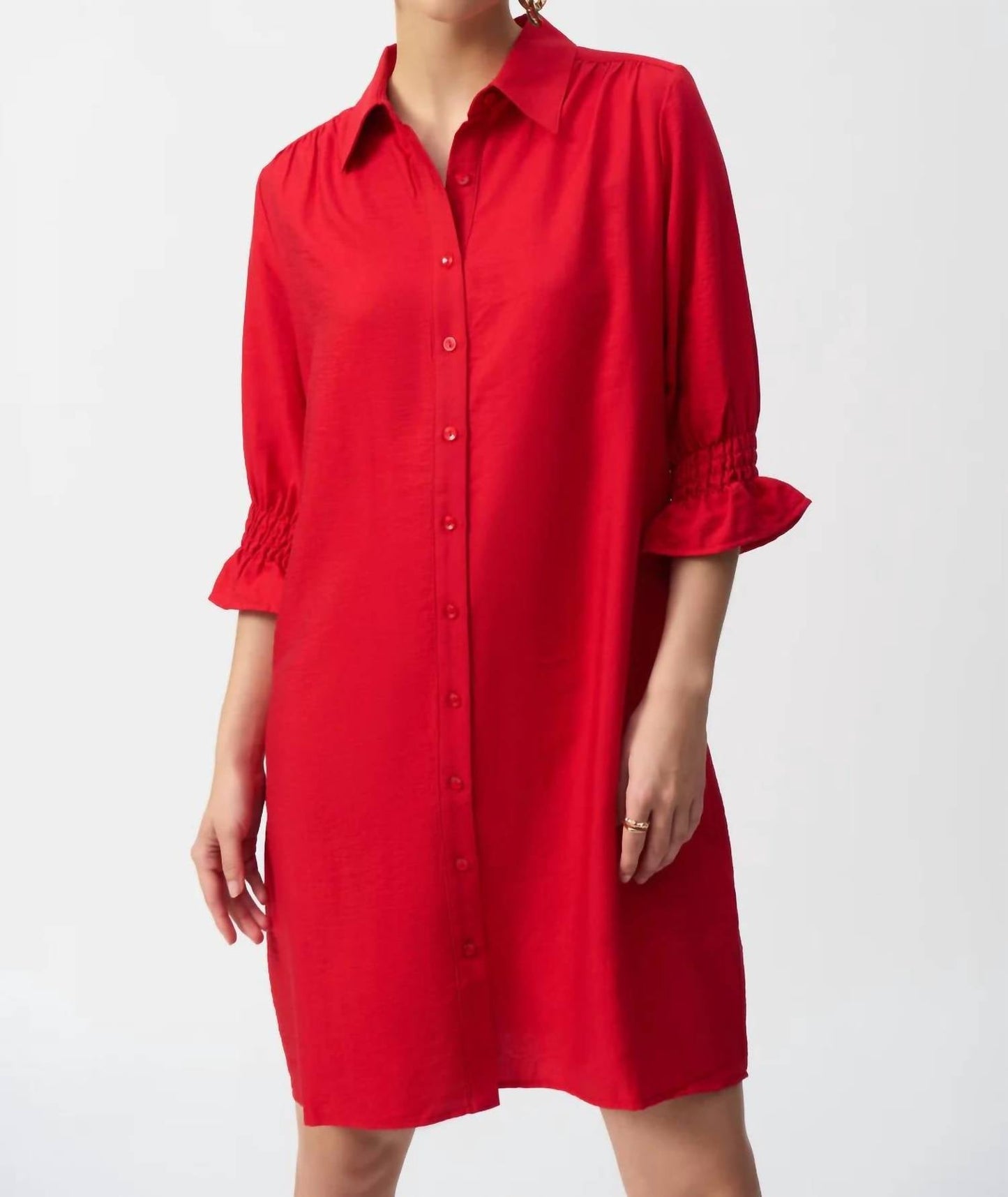 Joseph Ribkoff - Button-front Shirt Dress