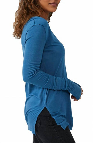 Free People - Fresh & Clean Split Hem Top
