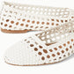 Staud - Women's Nell Crochet Ballerina Shoes