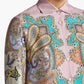 Etro - Charm Medallion Silk Twill Paisley Blouse