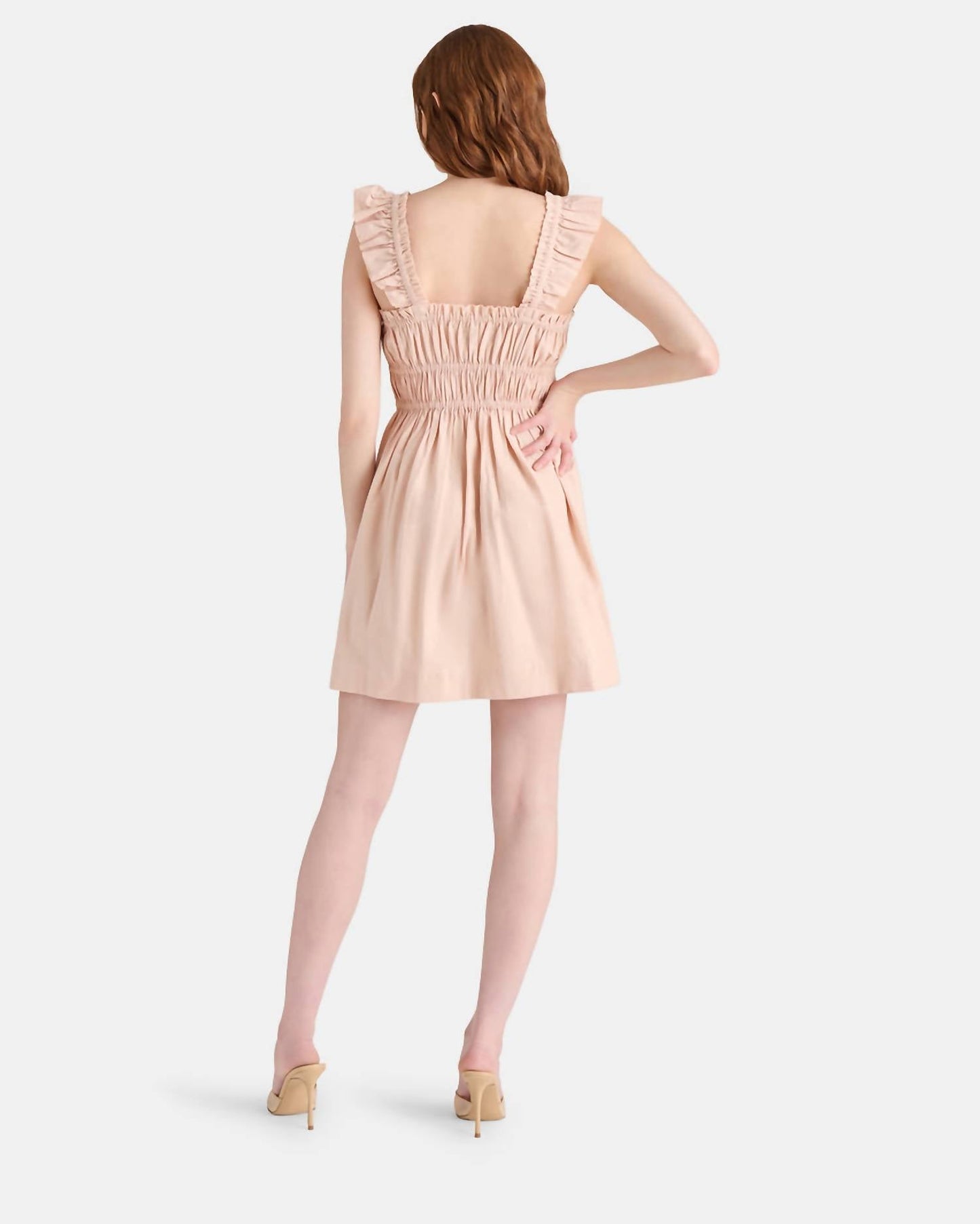 Steve Madden - Ruffle Strap Mini Dress